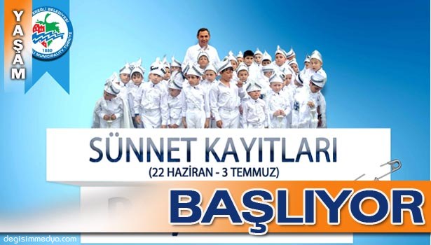 KDZ.EREĞLİ BELEDİYESİ TOPLU SÜNNET ŞÖLENİ KAYITLARI BAŞLIYOR