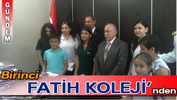 RESİM YARIŞMASININ BİRİNCİSİ FATİH KOLEJİ'NDEN