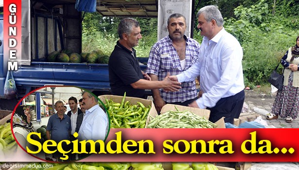 ÇATUROĞLU, ZİYARETLERİNE DEVAM EDİYOR...