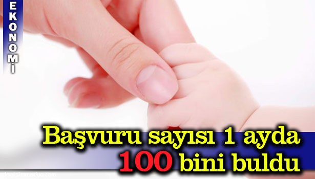 DOĞUM YARDIMINA REKOR BAŞVURU !