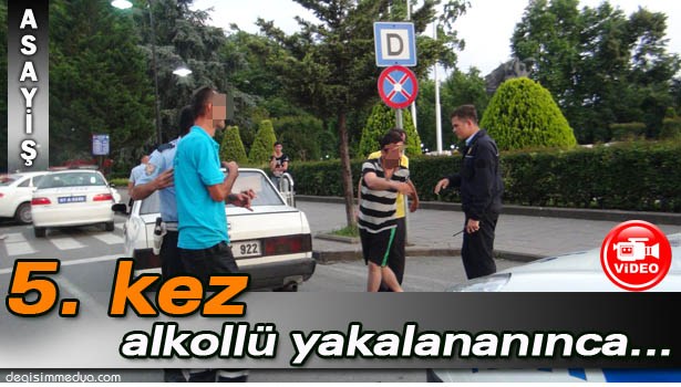 BEŞİNCİ KEZ ALKOLLÜ YAKALANDI, EHLİYETİNE 2032 YILINA KADAR EL KONULDU