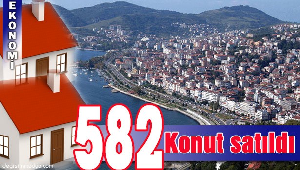 ZONGULDAK'TA MAYIS AYINDA 582 KONUT SATILDI