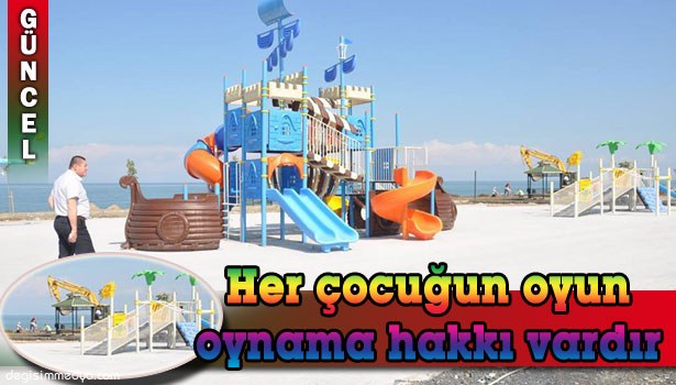 TEKİN'DEN, ENGELLİ ÇOCUKLARA PARK MÜJDESİ