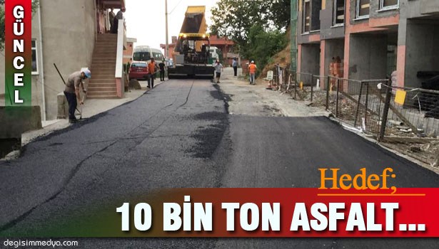 KOZLU BELEDİYESİ ASFALT ÇALIŞMALARI DEVAM EDİYOR