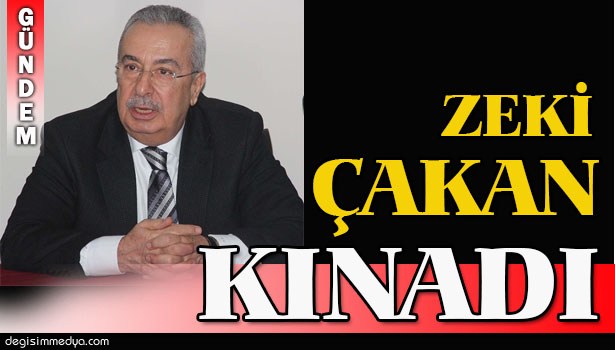 MHP ZONGULDAK MİLLETVEKİLİ ÇAKAN, KINAMA MESAJI YAYIMLADI