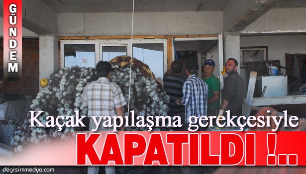 YIKILDI, BOŞALTILDI !..