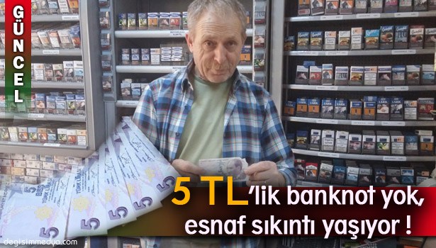 BAYRAM ÖNCESİ BAKKAL VE MARKETLERDE 5 TL SIKINTISI!..