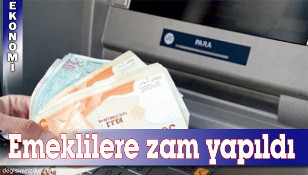 EMEKLİ ZAM ORANI BELİRLENDİ