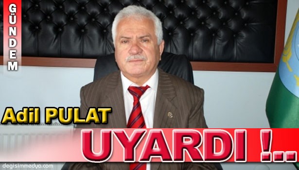 EREĞLİ ZİRAAT ODASI BAŞKANI PULAT, KÜFLENMEYE KARŞI UYARDI
