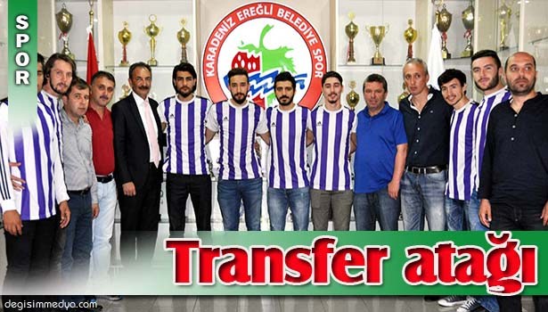 EREĞLİ BELEDİYE SPOR'DA RESMİ İMZALAR ATILDI