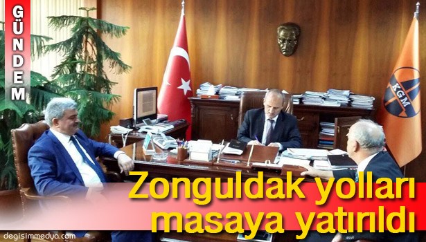 İÇİŞLERİ MÜSTEŞARI İLE GÖRÜŞTÜLER