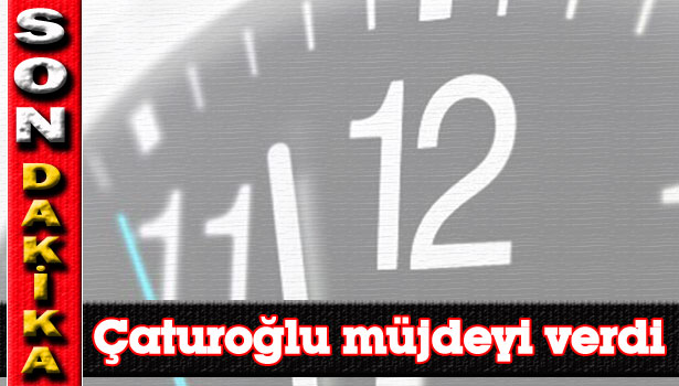 ÇATUROĞLU, EREĞLİ'YE MÜJDE VERDİ