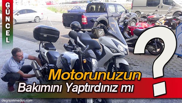 MOTOSİKLET BAKIMLARI ZAMANINDA YAPILMALI