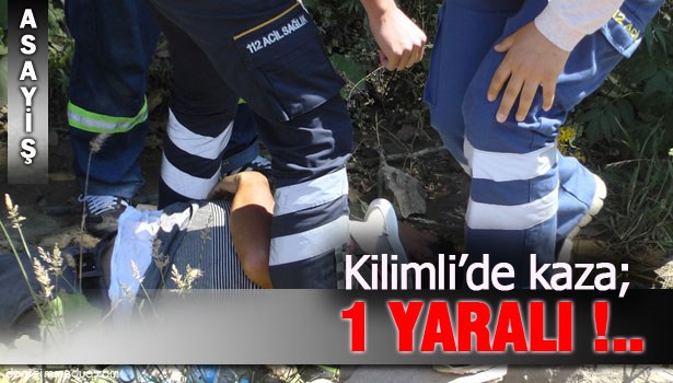 ARAÇTAN FIRLADI !..