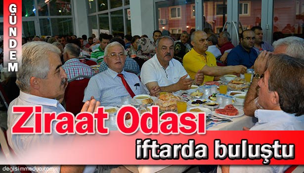 ALAPLI ZİRAAT ODASI İFTARDA BİR ARAYA GELDİ