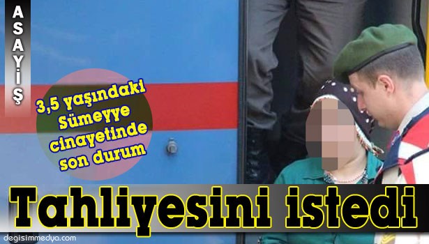 TUTUKLU SANIK F. K. :"OLAYI BEN YAPMADIM, TAHLİYEMİ İSTİYORUM"