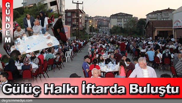 GÜLÜÇ BELEDİYESİ İFTAR PROGRAMINA YOĞUN KATILIM