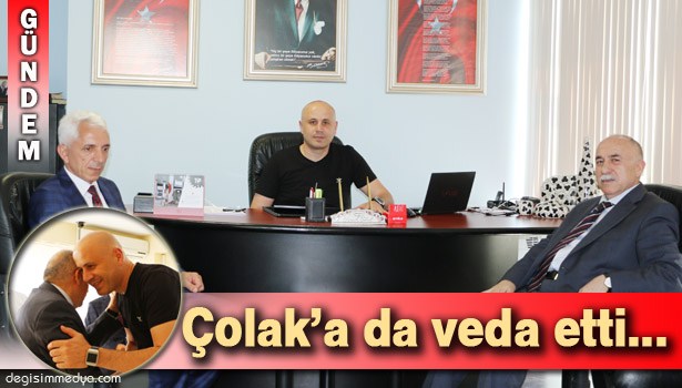 KAYMAKAM ÇAY'DAN DEĞİŞİM'E VEDA ZİYARETİ