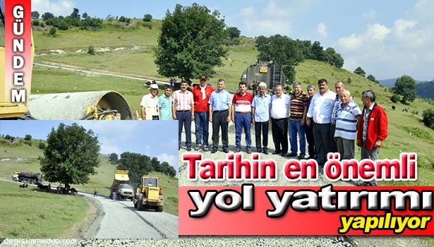 FATİH ÇAKIR "EREĞLİ TARİHİNİN EN ÖNEMLİ YOL YATIRIMI."