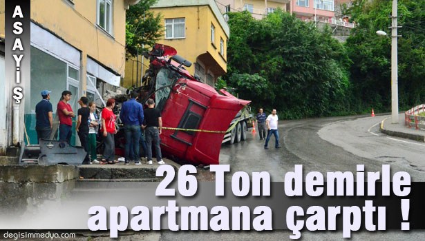 GÜRÜLTÜYLE UYANAN APARTMAN SAKİNLERİ NEYE UĞRADIKLARINI ŞAŞIRDILAR !