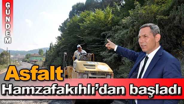 EREĞLİ BELEDİYESİ ASFALT ÇALIŞMALARINA BAŞLADI