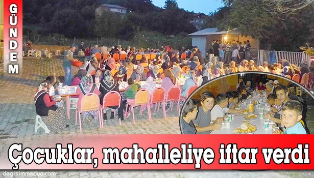 KADİR GECESİ'NDE MUHTEŞEM İFTAR