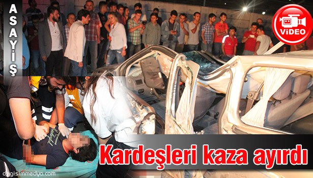 TRAFİK KAZASINDA 1 KİŞİ HAYATINI KAYBETTİ