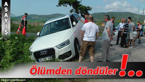 CİP SERVİS MİNİBÜSÜ İLE ÇARPIŞTI, 14 KİŞİ ÖLÜMDEN DÖNDÜ