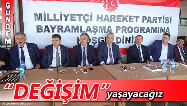 MHP'DE BAYRAMLAŞMA