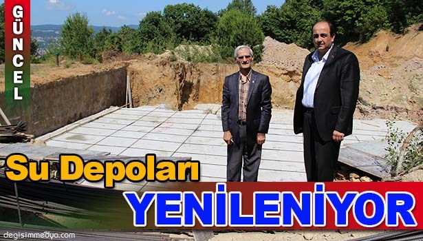 SU DEPOLARI VE HATLARI YENİLENİYOR