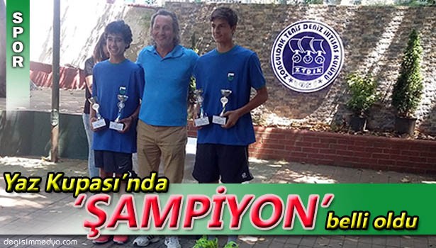 ZONGULDAK'TA YAPILAN TÜRKİYE 16 YAŞ YAZ KUPASI TENİS ŞAMPİYONASI SONA ERDİ