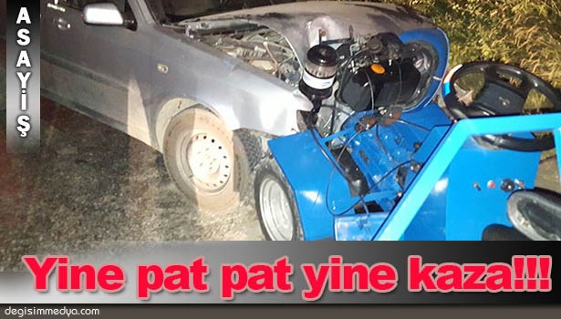 ALAPLI'DA PAT PAT KAZASI: 2 YARALI