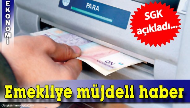 2 MİLYON EMEKLİYE FARKLARI AĞUSTOS'TA ÖDENECEK