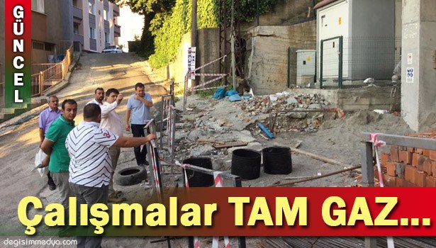 ASFALT, KALDIRIM VE DURAK YENİLEME ÇALIŞMALARI SÜRÜYOR...