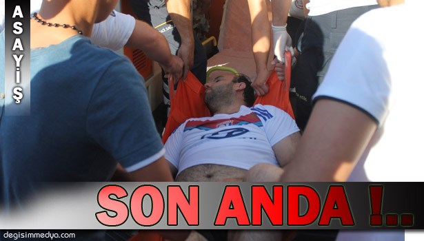 BOĞULMAKTAN SON ANDA KURTARILDILAR!..