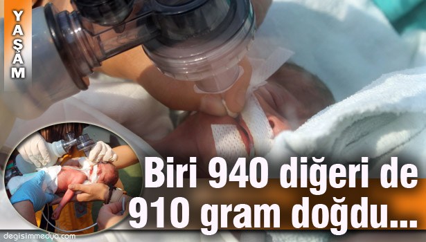 PREMATÜRE İKİZLER HELİKOPTERLE İSTANBUL'A SEVK EDİLDİ...