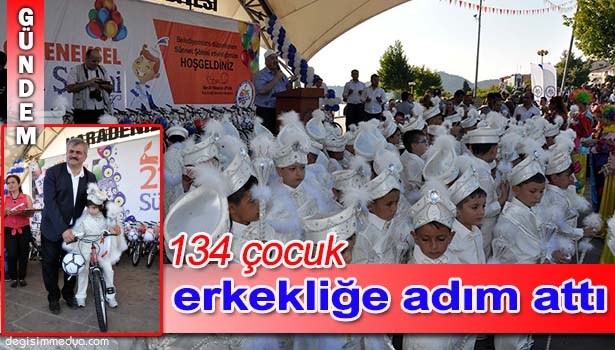 KARADENİZ EREĞLİ BELEDİYESİ, 134 ÇOCUĞU SÜNNET ETTİRDİ.