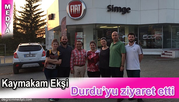 KAYMAKAM EKŞİ'DEN SİMGE ŞİRKETLER GRUBU'NA ZİYARET