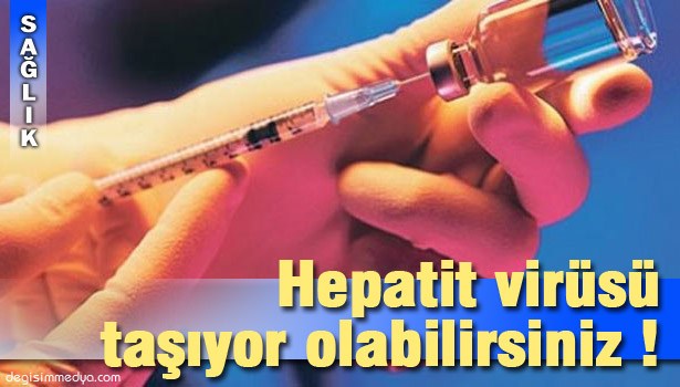 'GRİP YA DA BEL AĞRINIZ HEPATİT BELİRTİSİ OLABİLİR'