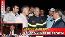 BAŞKAN UYSAL, ÇÖPLÜKLE İLGİLİ BAKAN GÜLLÜCE İLE GÖRÜŞTÜ