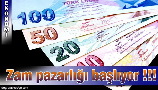 İŞTE MEMURA TEKLİF EDİLMESİ BEKLENEN ZAM...