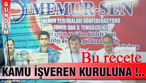 SAĞLIK-SEN TOPLU SÖZLEŞME TALEPLERİNİ SIRALADI...