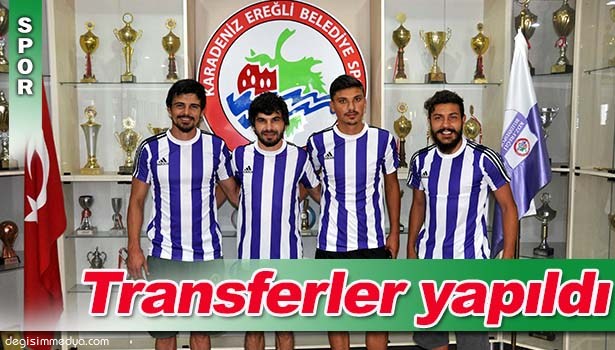 EREĞLİ BELEDİYESPOR'DA İMZALAR ATILDI