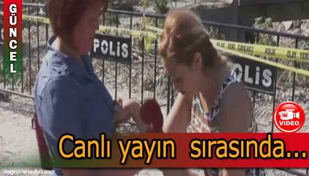 AŞIRI SICAK CANLI YAYINDA MUHABİRİ BAYILTTI