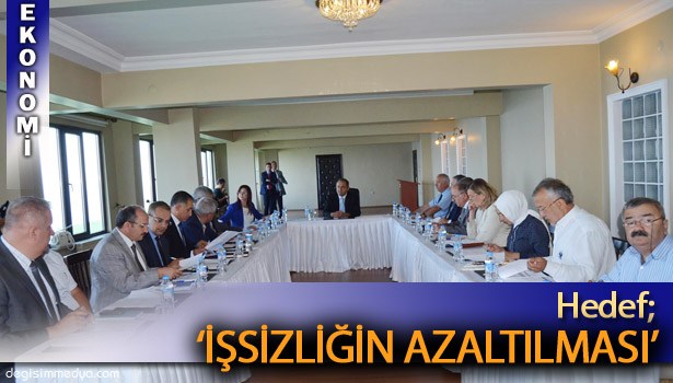 İL İSTİHDAM VE MESLEKİ EĞİTİM KURULU TOPLANTISI YAPILDI