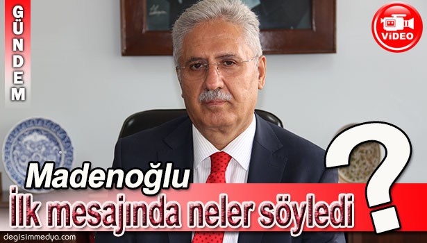 KAYMAKAM MADENOĞLU: BURADA GÖREV YAPACAK OLMANIN MUTLULUĞUNU YAŞIYORUM