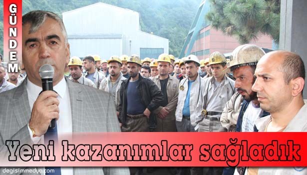 GMİS YÖNETİMİ MADENCİYİ BİLGİLENDİRİYOR