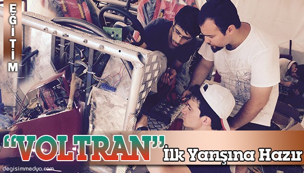 BEÜ'DE HEYECAN DORUKTA: "VOLTRAN" İLK YARIŞINA HAZIR