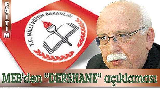 MİLLİ EĞİTİM BAKANLIĞINDAN "DÖNÜŞMEYEN DERSHANELERLE" İLGİLİ AÇIKLAMA