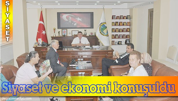 MİLLETVEKİLİ DEMİRTAŞ, BAŞKAN TEKİN'İ ZİYARET ETTİ